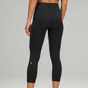 Lululemon All the Right Places High Rise Crop Tight in Black | Leggings | 23”